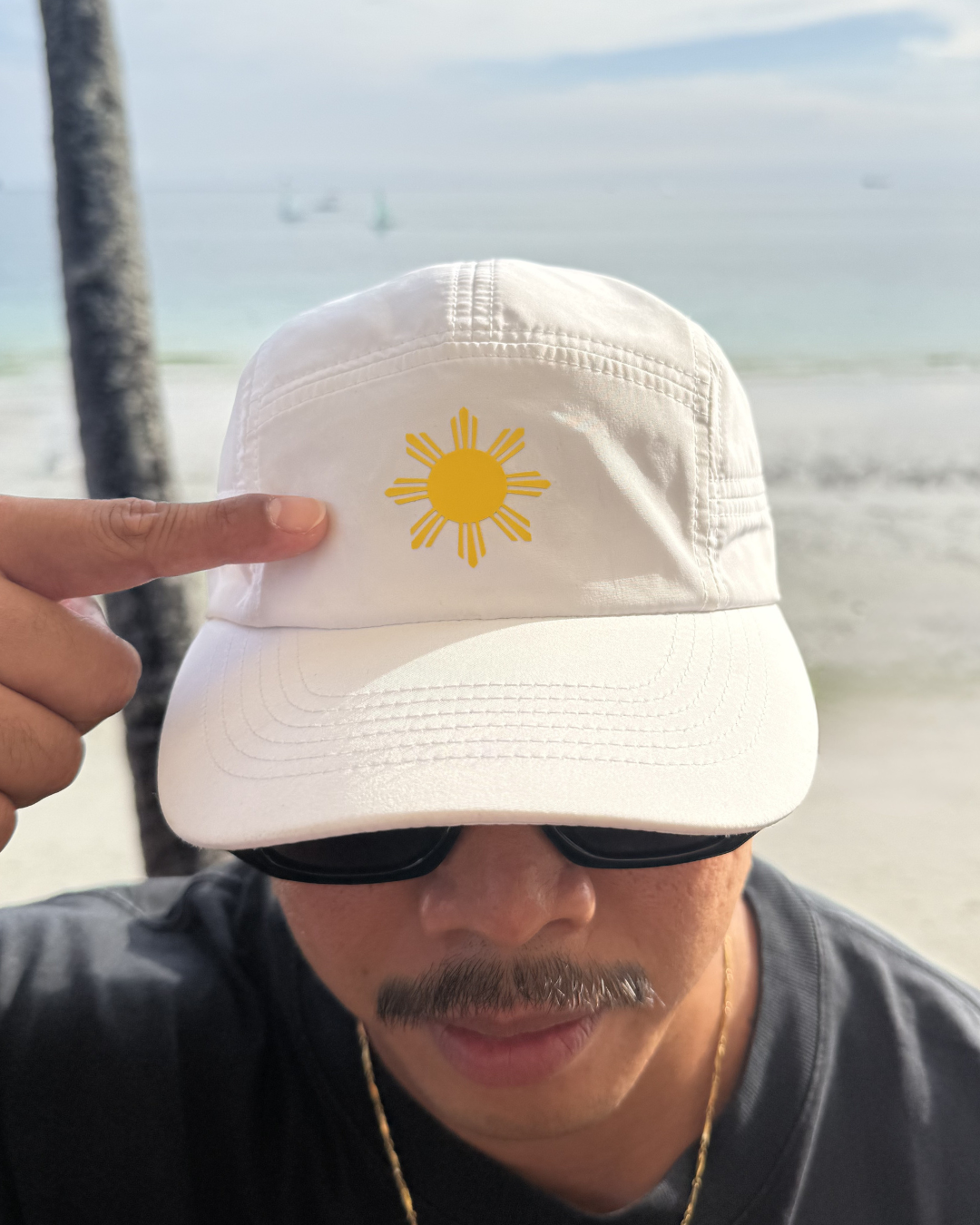 Pre-Order OG Filipino Sun Cap - White