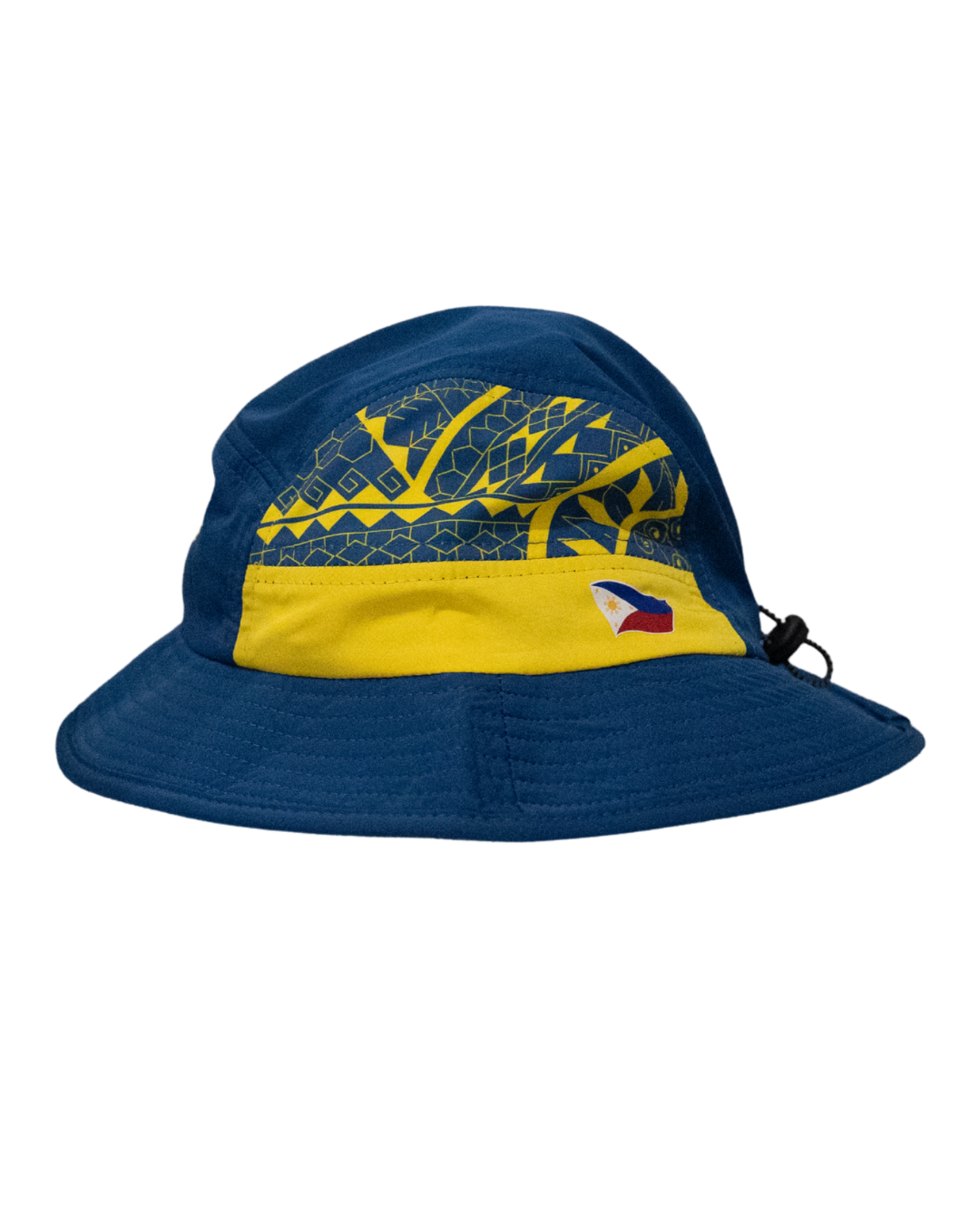 Pre-Order Tribal Bucket Hat - Blue & Yellow