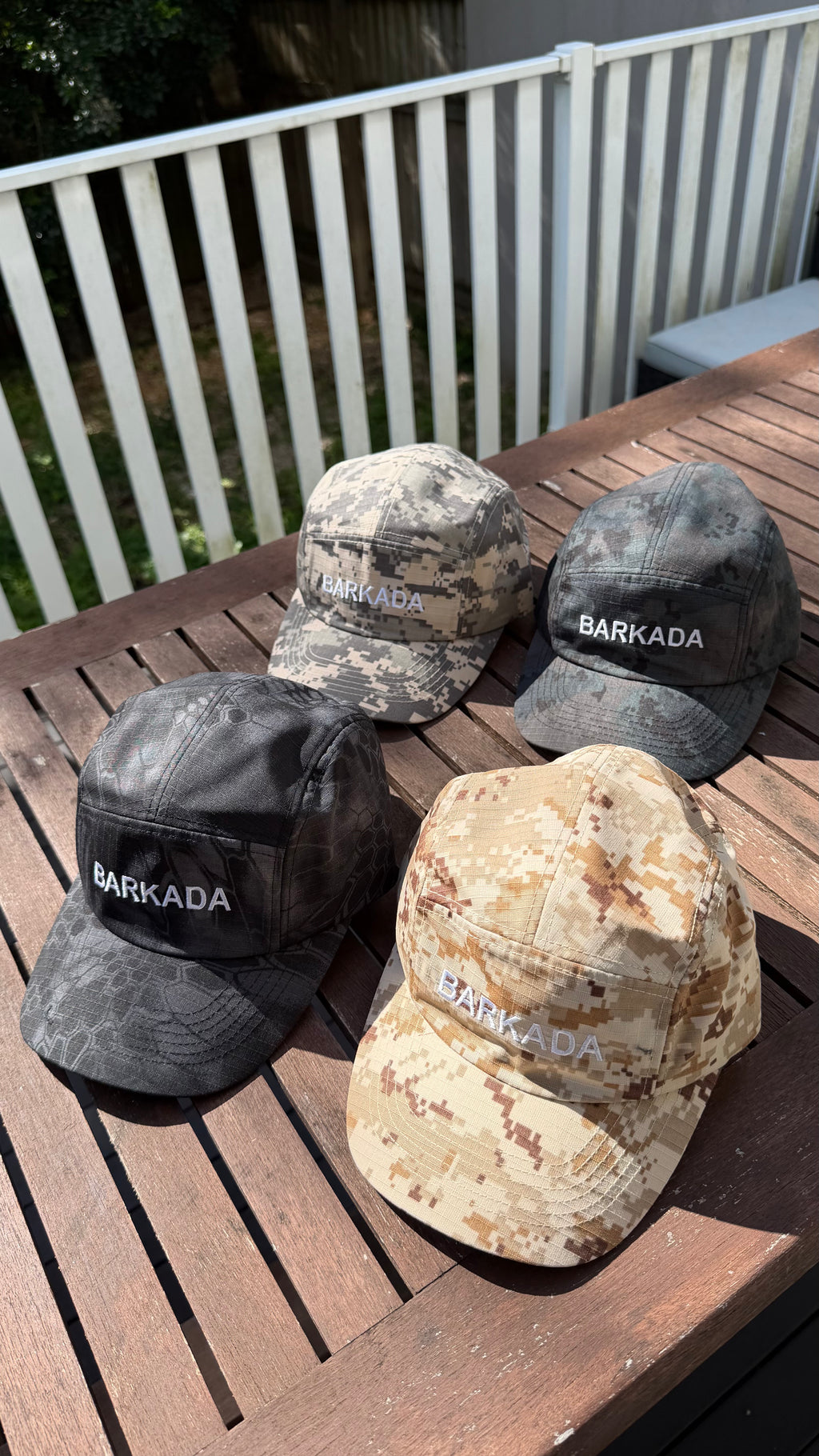 Barkada Brown Pixel Camo Print